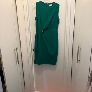 Calvin Klein Teal Midi Dress